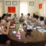 Representative of BIVID Pharma and Kedrion Group (Italy) visited to the big hospitals in Hanoi