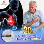 20% ca tử vong vì bệnh mạch vành xuất phát từ thuốc lá