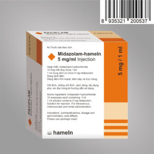Midazolam – hameln 5mg/ml