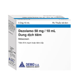 Dezolamo 50mg/10ml (Midazolam 50 mg/10 ml)